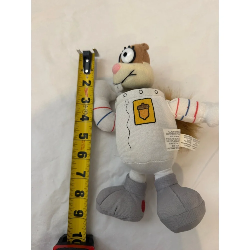 Nanco 2003 SpongeBob SquarePants Sandy Cheeks Plush Astronaut Suit 9 Inch